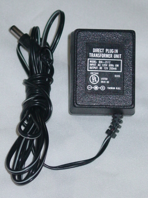 NEW DIA-3512 AC Adapter 12V 200mA DIA3512 NEW DIA-3512 AC Adapter 12V 200mA DIA3512
